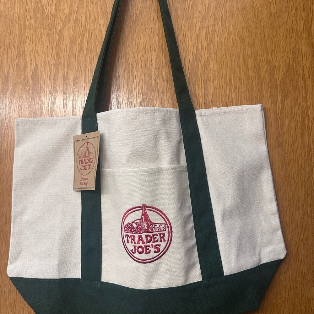 Trader Joe’s Canvas Tote Bag – New With Tags